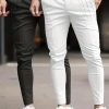 Men’s Slim Fit Pants 2pcs Set, Men’s Stretch Pants 2pcs Set