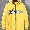 Men’S Bright Yellow Hoodie with