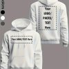 Customizable Men’S Hoodie | Front And Back Print, Loose Fit with Kangaroo Pocket, Machine Washable, Multi-Color, Geometric-Patterned, Slight Stretch Fabric, Ideal for Corporate, Club, Group, And Personal Use